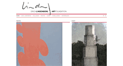 Desktop Screenshot of fondazionelindenberg.org